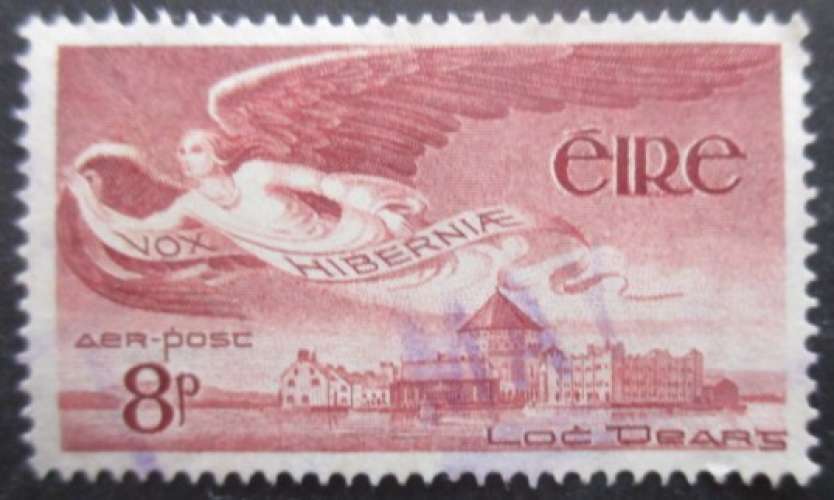 IRLANDE poste aérienne N°4 oblitéré cote 9€