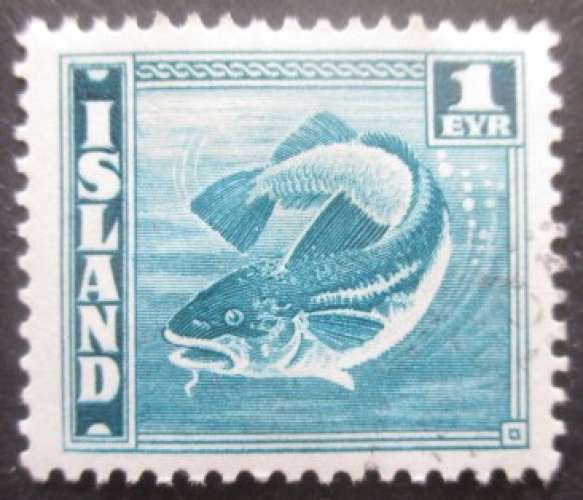 ISLANDE N°171 oblitéré cote 2€