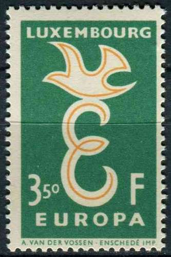 LUXEMBOURG 1958 NEUF** MNH N° 549 europa