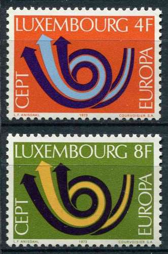 LUXEMBOURG 1973 NEUF** MNH N° 812 813 europa