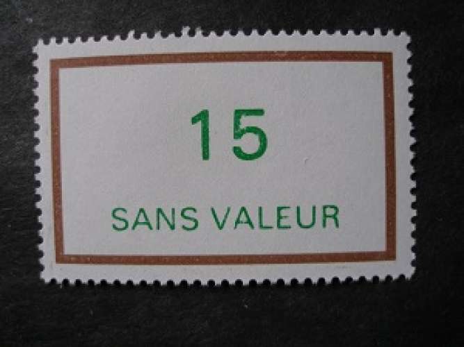 France 1978 - 15 Brun et vert - MNH**