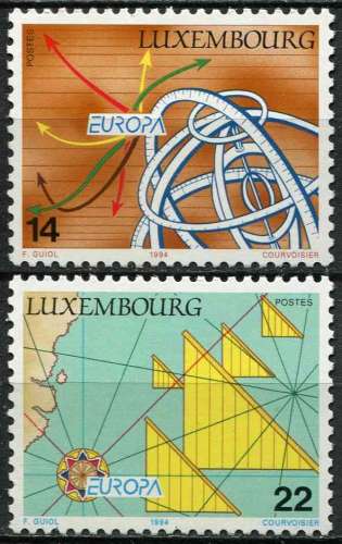 LUXEMBOURG 1994 NEUF** MNH N° 1290 1291 europa