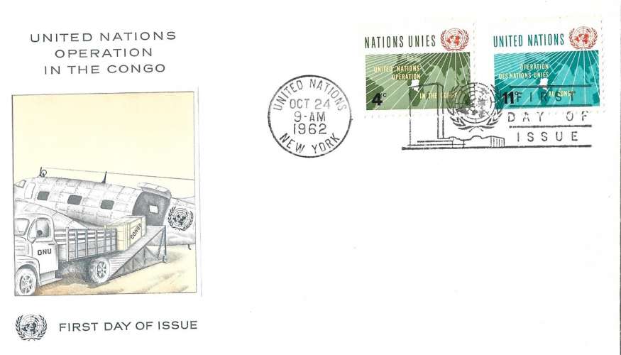 fdc des Ntions Unis (bureau de NEW YORK)