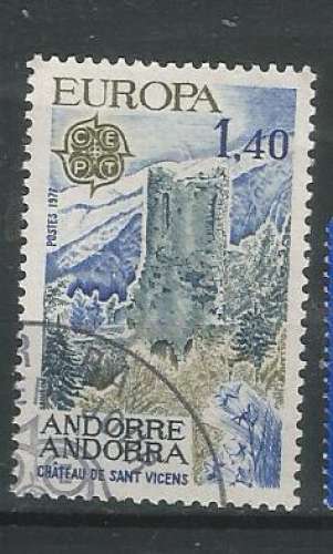 Andorre 1977 - YT n° 262 - Europa - cote 2,30