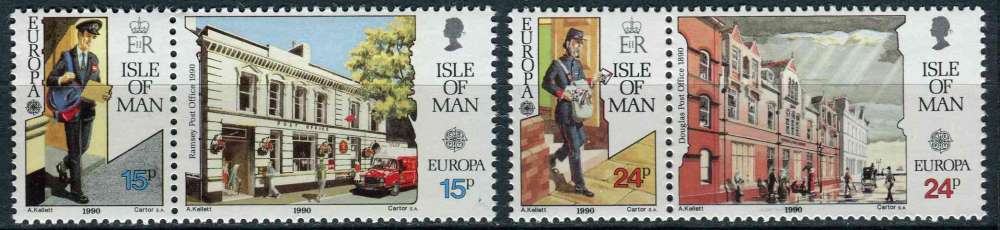 MAN (ile de) 1990 NEUF** MNH N° 432 à 435 europa