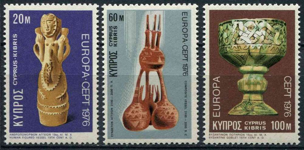 CHYPRE 1976 NEUF** MNH N° 429 à 431 europa