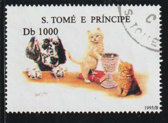 SAINT-THOMAS ET PRINCE 1995 - Y&T N° 1264BK