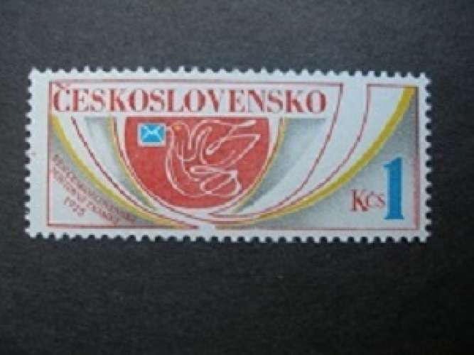 Tchécoslovaquie 1975 - Journée du timbre - MNH**