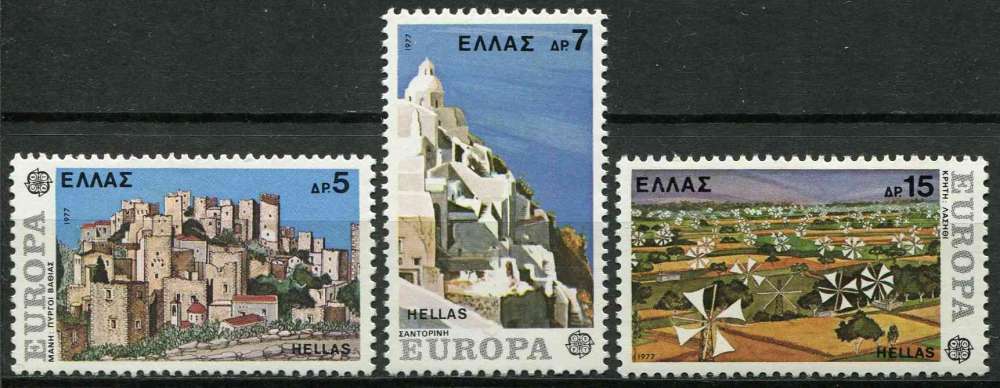 GRECE 1977 NEUF** MNH N° 1242 à 1244 europa