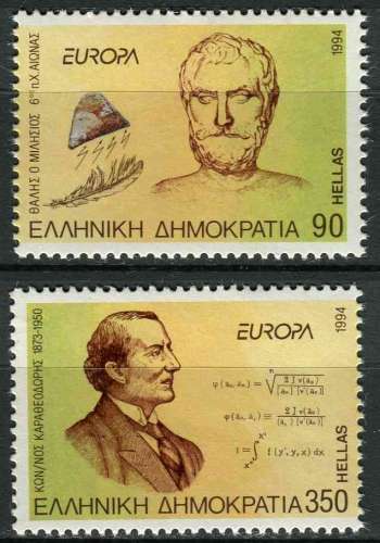 GRECE 1994 NEUF** MNH N° 1839 1840 europa