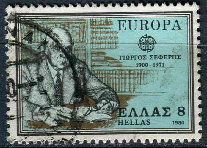 GRECE 1980 OBLITERE N° 1389 europa