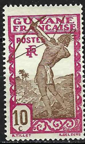 Guyane - 1929-38 - Y & T n° 113 - MNH (gomme altérée)