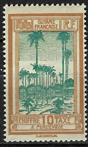 Guyane - 1925-27 - Y & T n° 14 Timbres-taxe - MNH