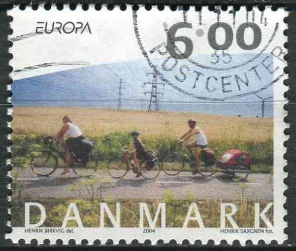 DANEMARK 2004 OBLITERE N° 1378 europa