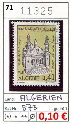 Algérie 1971 - Michel 573 - oo oblit.