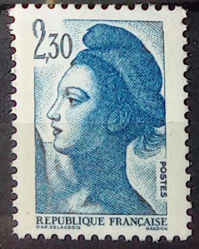 Liberté 2f30 bleu - France - Neuf - 2189