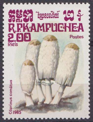 Kampuchea 1985 Y&T 581 neuf ** - Champignons 