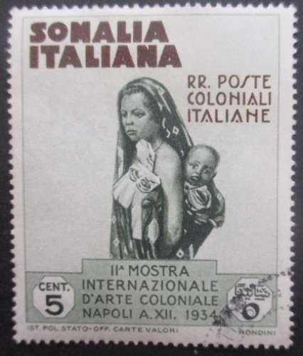 SOMALIE ITALIENNE N°188 oblitéré cote 7,50€