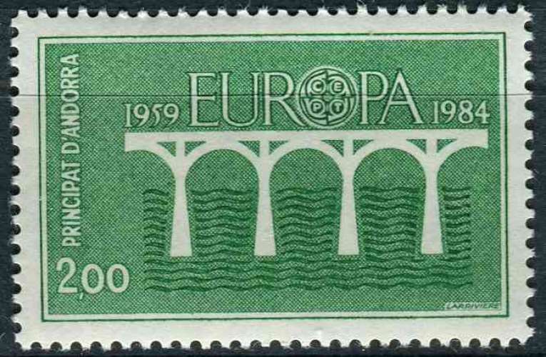 ANDORRE FR 1984 NEUF** MNH N° 329 europa