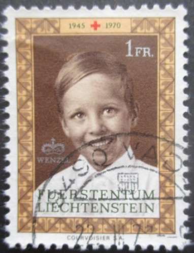 LIECHTENSTEIN N°478 oblitéré cote 1,50€