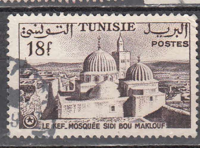 Tunisie 1956  Y&T  412  oblitéré