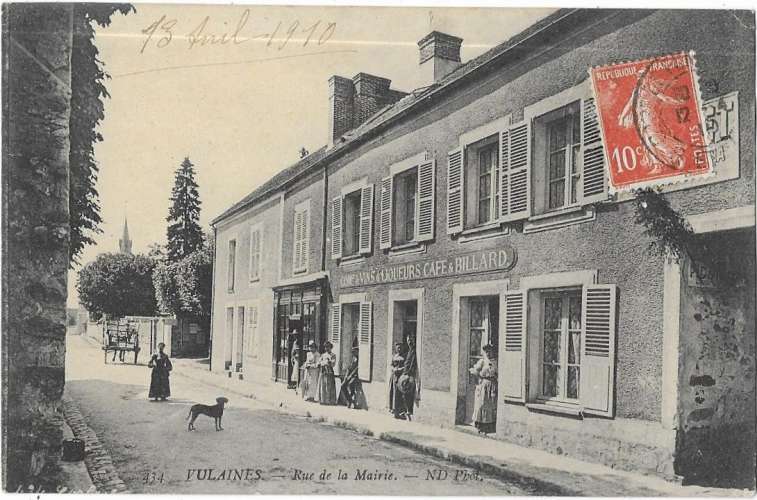 VULAINES: rue de la Mairie - 434 ND - 