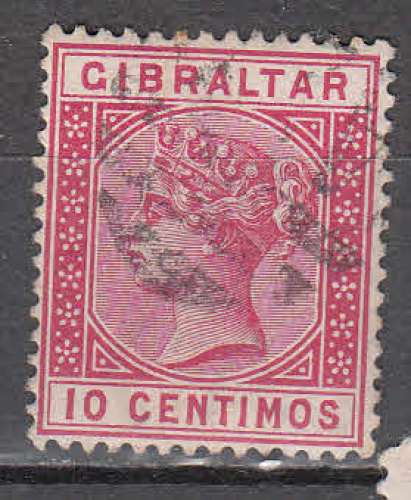 Gibraltar 1898  Y&T  23  oblitéré