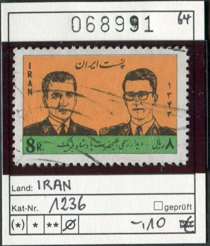 Iran 1964 - Michel 1236 - oo oblit. - 