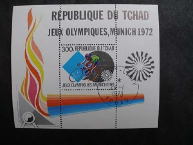 Tchad 1972 - Jeux Olympiques Munich - CTO