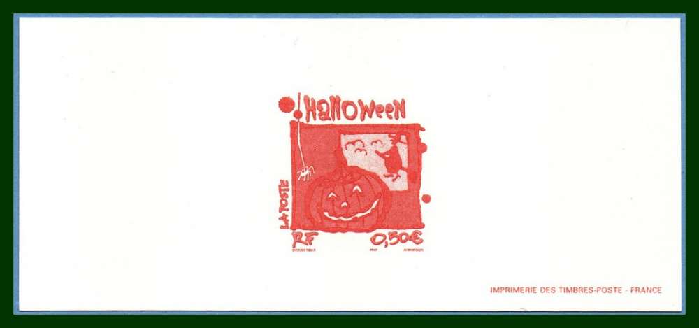 Gravure N° 3713 Hallowen 2004 