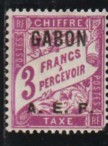 GABON Taxe - Y&T N° 11