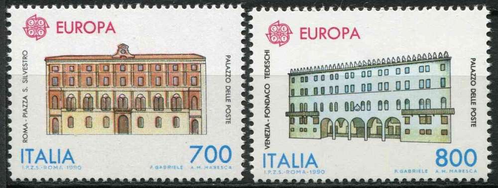 ITALIE 1990 NEUF** MNH N° 1882 1883 europa