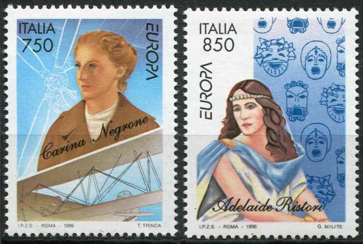 ITALIE 1996 NEUF** MNH N° 2165 2166 europa