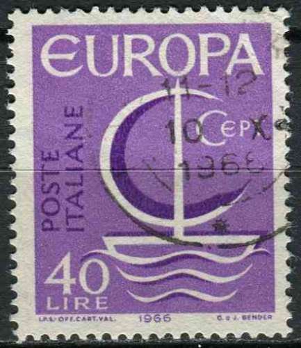 ITALIE 1966 OBLITERE N° 955 europa