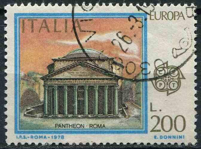 ITALIE 1978 OBLITERE N° 1340 europa