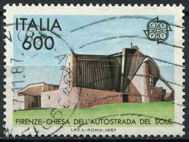 ITALIE 1987 OBLITERE N° 1742 europa