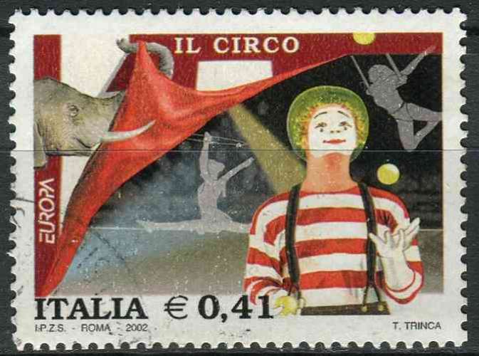 ITALIE 2002 OBLITERE N° 2575 europa