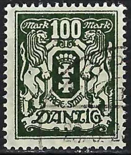 Dantzig - 1921-23 - Y & T n° 105 - O.