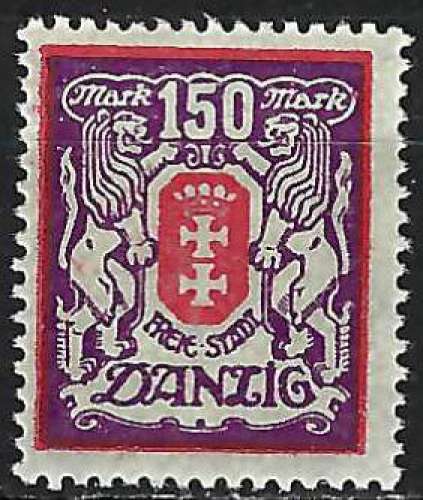 Dantzig - 1921-23 - Y & T n° 106 - MNH