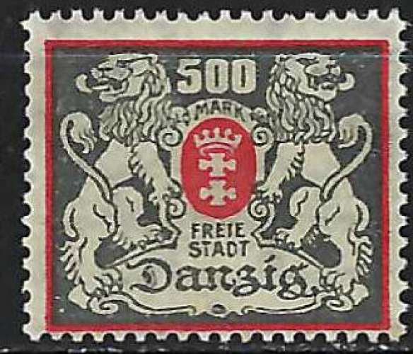 Dantzig - 1921-23 - Y & T n° 110 - MNH