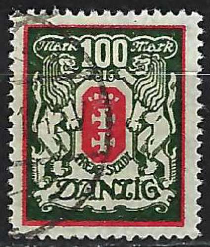 Dantzig - 1921-23 - Y & T n° 104 - O.