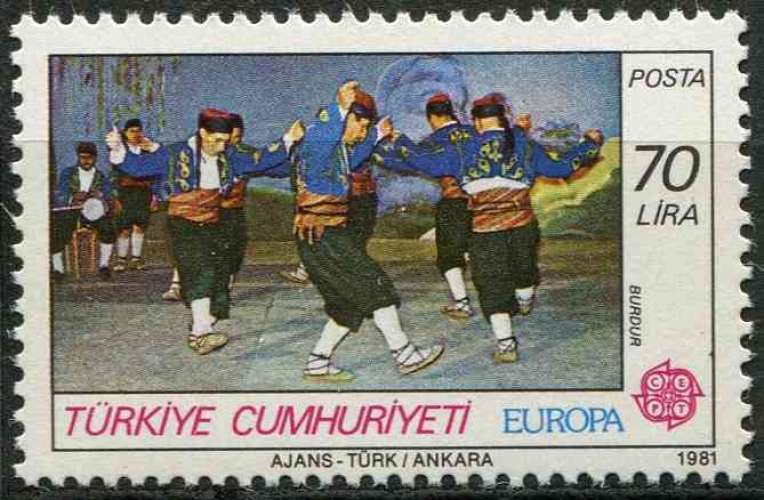 TURQUIE 1981 NEUF** MNH N° 2319 europa