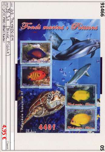 Polynésie 2005 - Michel bloc 31 - Yvert bloc 31  - ** neuf mnh 