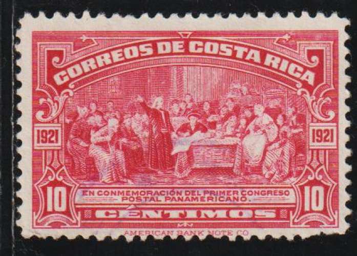 COSTA RICA 1923 - Y&T N° 120a