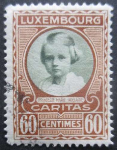 LUXEMBOURG N°210 Marie-Adélaide oblitéré