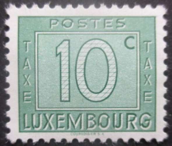 LUXEMBOURG taxe N°24 neuf ** cote 1€