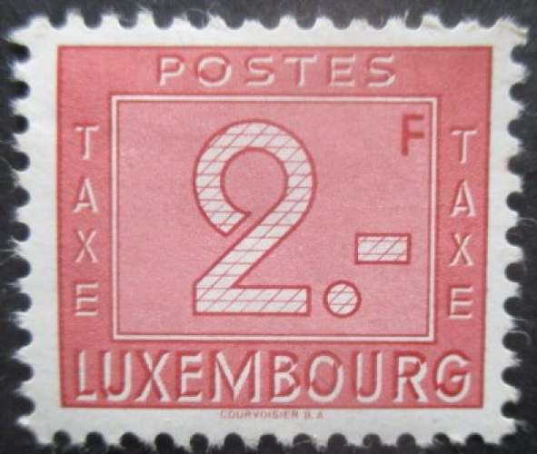 LUXEMBOURG taxe N°32 neuf ** cote 1€