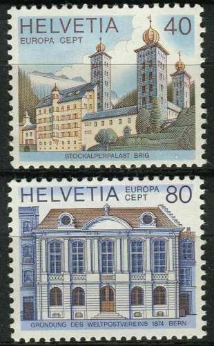 SUISSE 1978 NEUF** MNH N° 1058 1059 europa