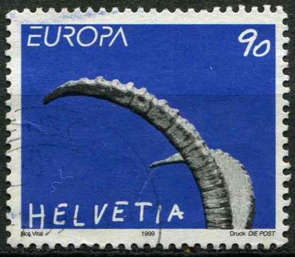 SUISSE 1999 OBLITERE N° 1613 europa