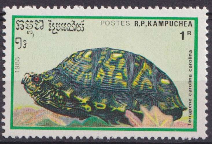 Kampuchea 1988 Y&T 847 neuf ** - Reptiles 